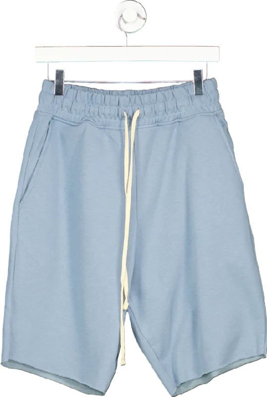 Athletic shorts – Shorts designed for sports or working out, often made from lightweight, moisture-wicking materials.AllSaints Still Blue Helix Sweatshorts UK S