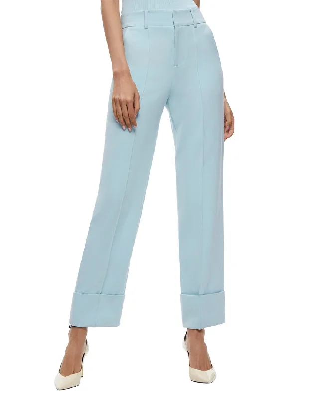 Linen trousers – Lightweight, breathable trousers made from linen fabric, perfect for warmer weather.alice + olivia Ming Ankle Pant