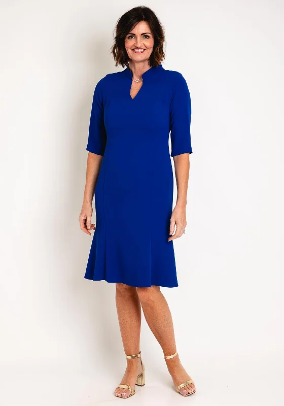 Mini dress – Short dress that usually ends above the knee, often casual or party wear.Christina Felix Fishtail Dress, Royal Blue