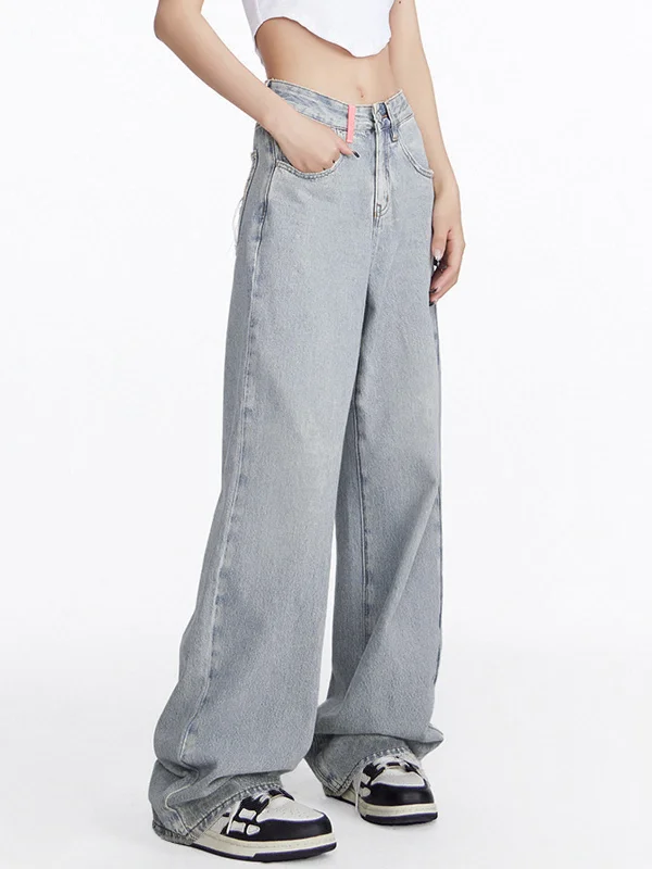 Tuxedo trousers – Formal trousers, often part of a tuxedo set, usually black with a satin stripe down the side.BerryBetty - Faded Denim Baggy Wide Leg Boyfriend Jeans