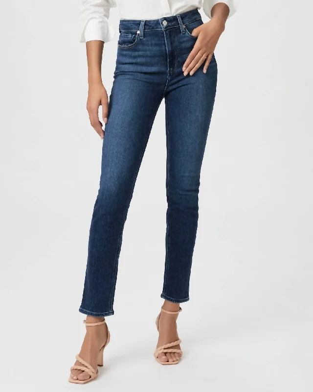 Paperbag waist trousers – Trousers with a gathered waistband, often cinched with a belt for added style.Gemma Skinny Jeans In Sketchbook