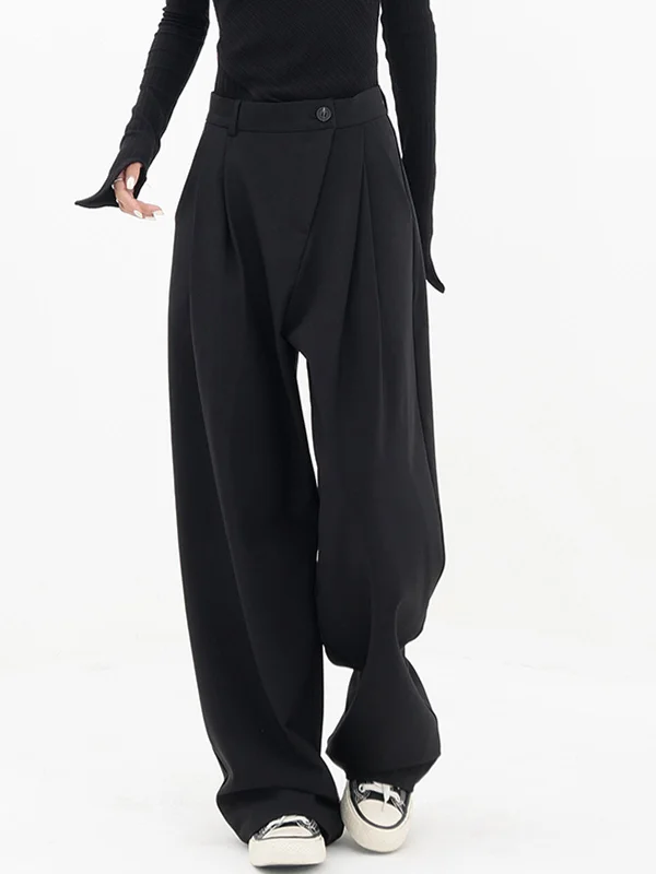 Flared trousers – Trousers with a gradual flare from the knee down, often associated with retro or 1970s fashion.BerryBetty - Lazy Weekend Baggy Wide Leg Pants