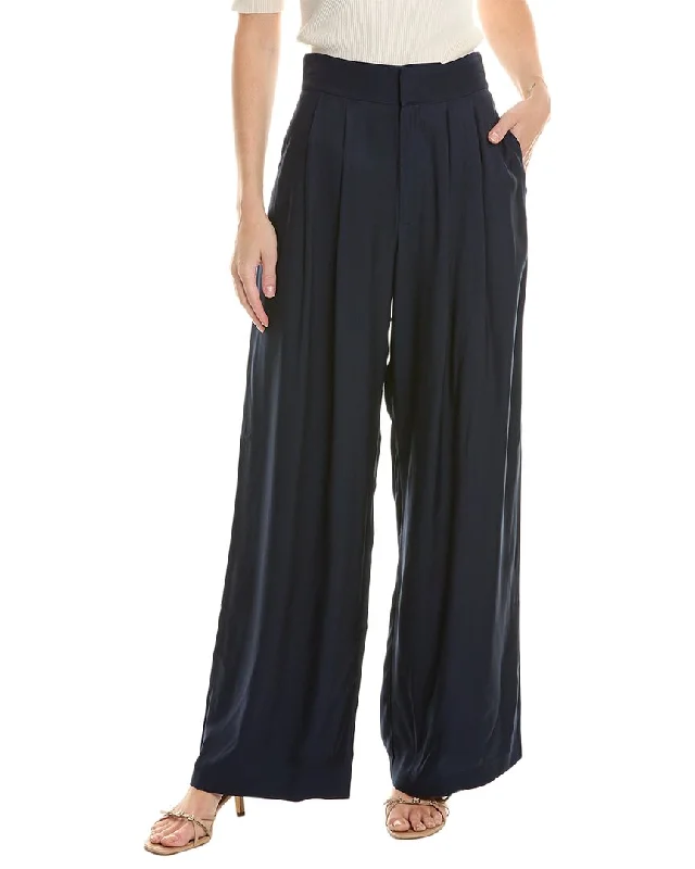 Wide-waistband trousers – Trousers with a thick waistband, often providing a more structured or comfortable fit.Ted Baker Wide Leg Trouser