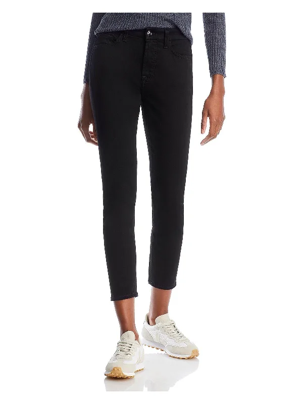 Wide-leg trousers – Trousers with a loose, flared fit from the hips down to the ankles.Womens Mid-Rise Ankle Skinny Jeans