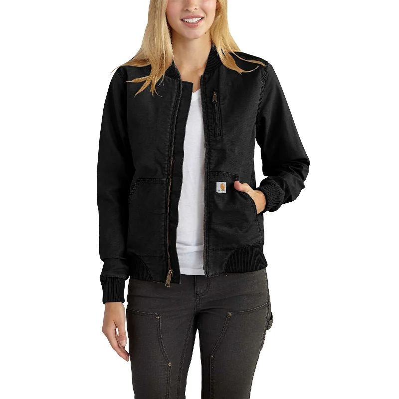 Waterproof – Resistant to waterRugged Flex® Relaxed Fit Canvas Jacket