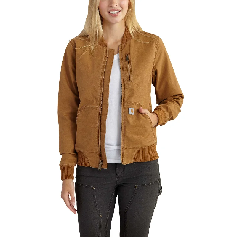 Reversible – Can be worn inside out, two looks in oneRugged Flex® Relaxed Fit Canvas Jacket