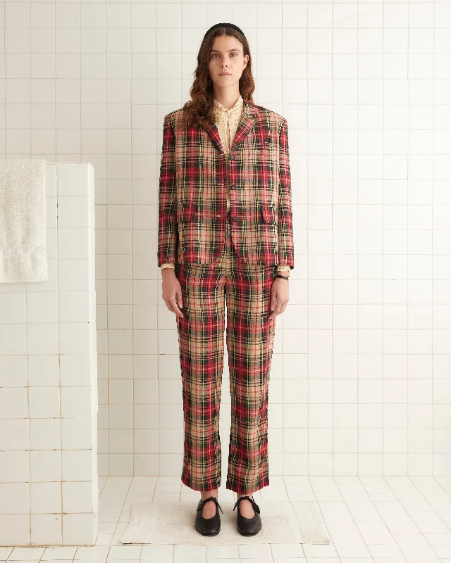 Reflective – Includes reflective elements for visibilityTruro Plaid Suit Jacket