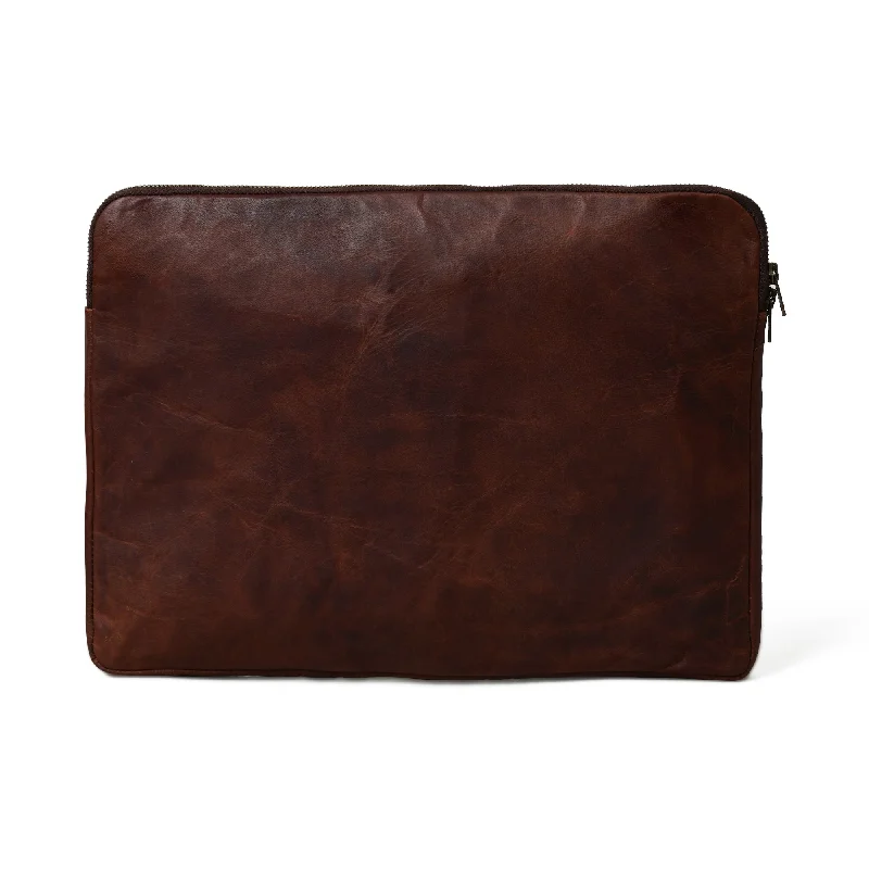 Zento Laptop Sleeve - Dark Brown