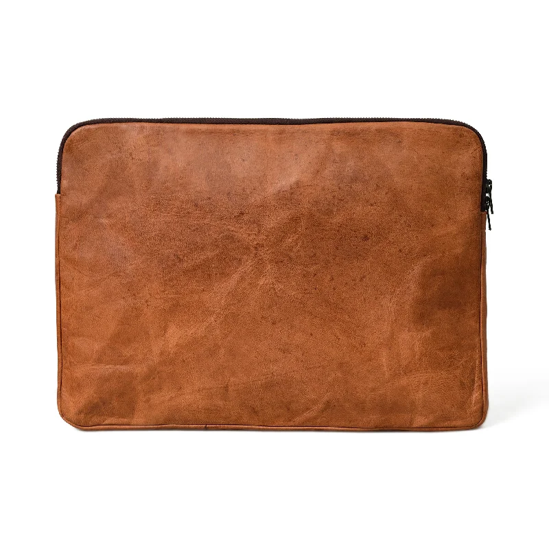 Zento Laptop Sleeve - Tan Brown