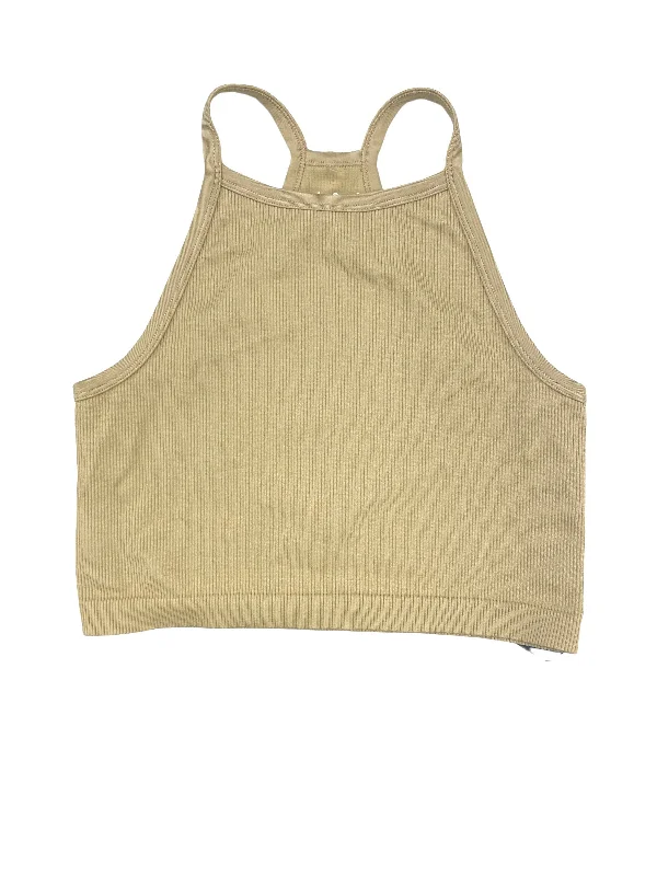 Zip-front vest – Vest with a front zipper closureBeige Athletic Tank Top J.O&Co, Size Xs