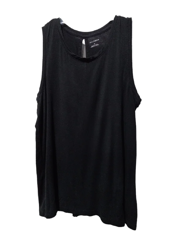 Zip-up vest – Vest that zips up the front, often with a high collarBlack Athletic Tank Top Halogen, Size M