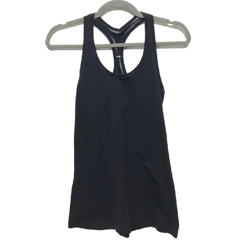 V-neck vest – Vest with a V-shaped neckline for a flattering fitBlack Athletic Tank Top Lululemon, Size 4