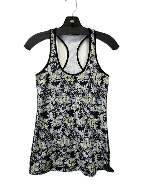 Cropped vest – Shortened length, typically above the waistBlack & Yellow Athletic Tank Top Lululemon, Size S