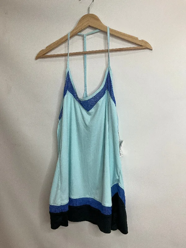 Sweater vest – Knit vest, often sleeveless, worn for layering or warmthBlue Athletic Tank Top Splits59, Size M