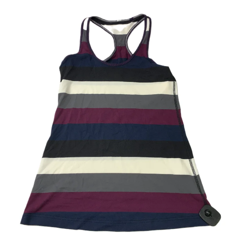 Zip-front vest – Vest with a front zipper closureBlue & Purple  Athletic Tank Top By Lululemon  Size: S