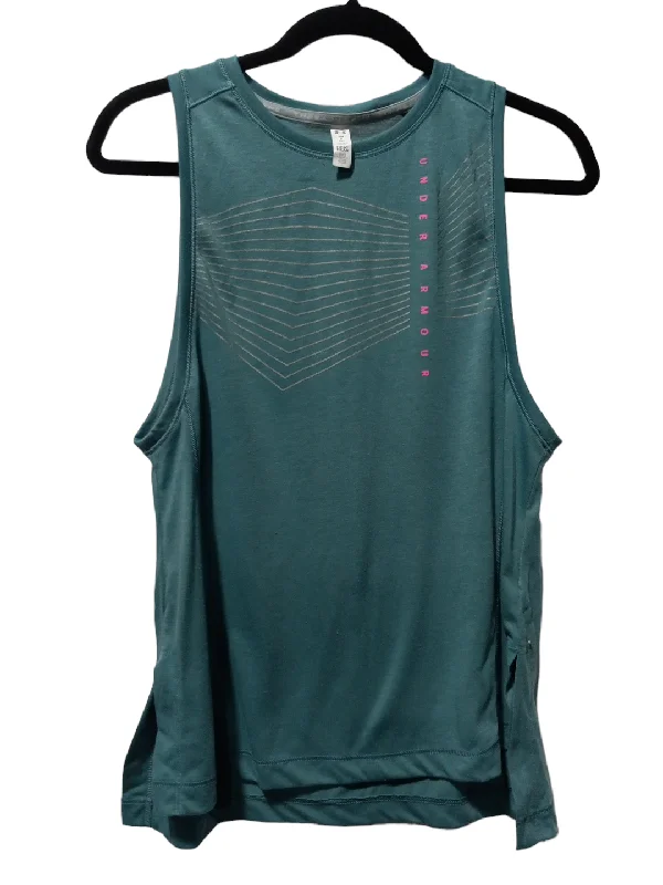 Long vest – Extended length vest, often reaching mid-thigh or kneeGreen Athletic Tank Top Under Armour, Size S