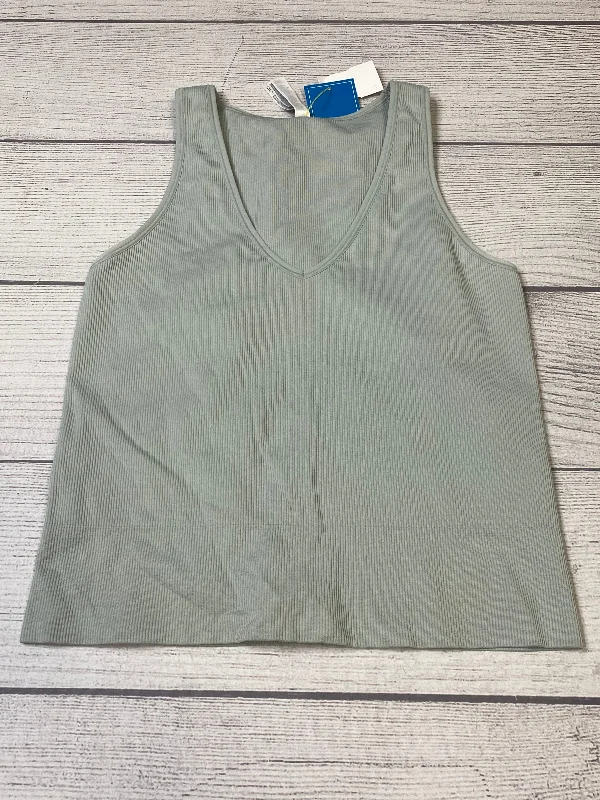 Mesh vest – Light, breathable vest made from mesh fabric, perfect for layering or workoutsGrey Athletic Tank Top Athleta, Size L