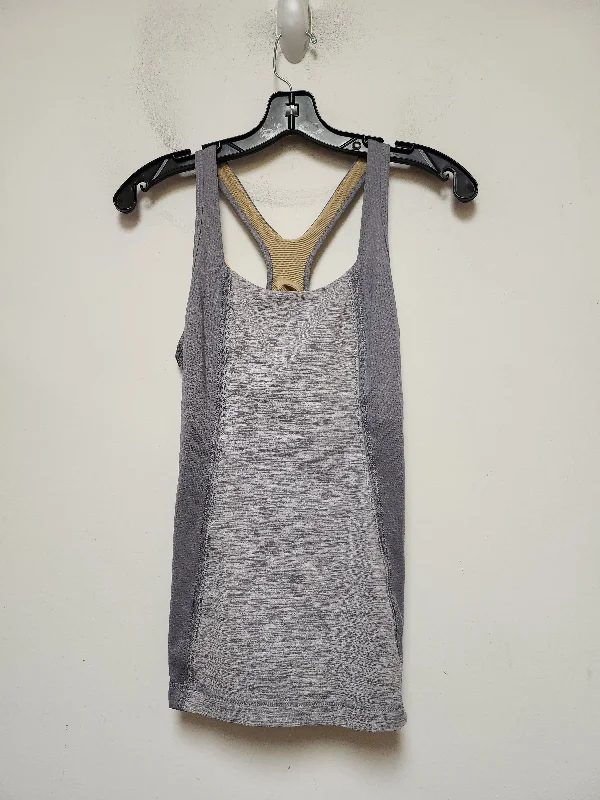 Athletic vest – Sporty, performance-focused vest, often made of breathable or moisture-wicking fabricGrey Athletic Tank Top Lululemon, Size M