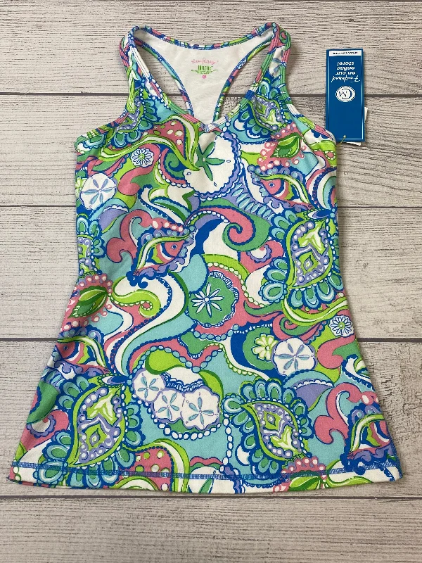 Long vest – Extended length vest, often reaching mid-thigh or kneeMulti-colored Athletic Tank Top Lilly Pulitzer, Size S