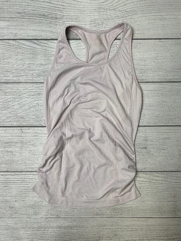 Button-up vest – Vest with buttons or a buttoned front closurePink Athletic Tank Top Athleta, Size M