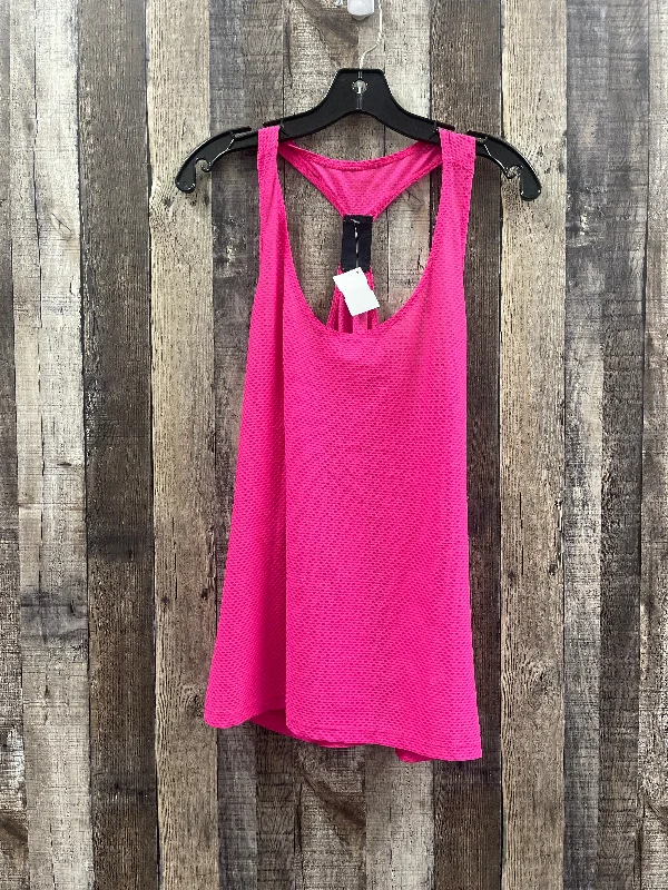 Zip-front vest – Vest with a front zipper closurePink Athletic Tank Top Cmf, Size Xl