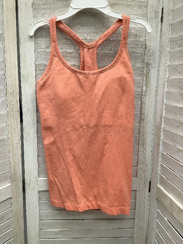 Athletic vest – Sporty, performance-focused vest, often made of breathable or moisture-wicking fabricPink Athletic Tank Top Lululemon, Size 10