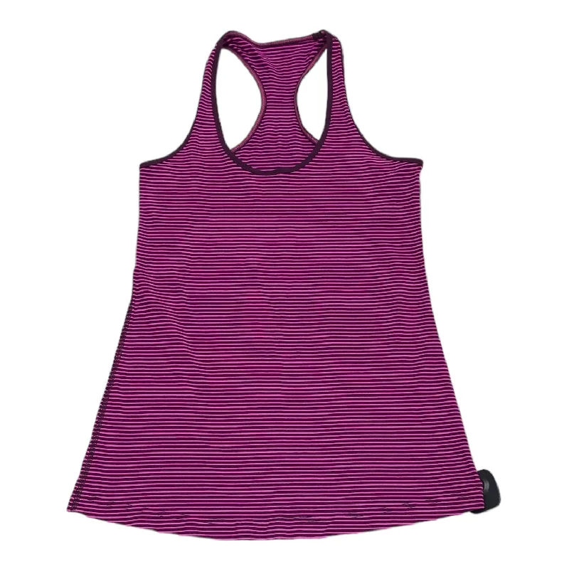 Long vest – Extended length vest, often reaching mid-thigh or kneePink Athletic Tank Top Lululemon, Size M