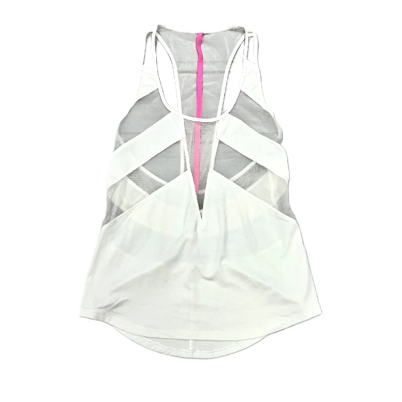 Utility vest – Practical vest with multiple pockets, often made of durable fabricPink & White Athletic Tank Top By Lululemon, Size: S