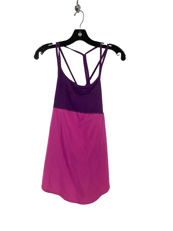 Utility vest – Practical vest with multiple pockets, often made of durable fabricPurple Athletic Tank Top Lucy, Size M