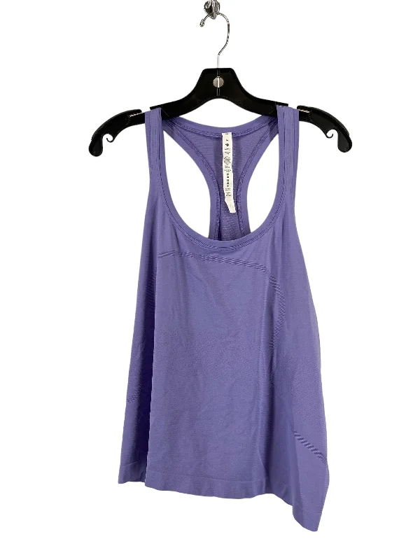 Zip-front vest – Vest with a front zipper closurePurple Athletic Tank Top Lululemon, Size 14