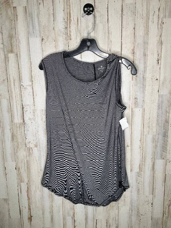 Cropped vest – Shortened length, typically above the waistStriped Pattern Athletic Tank Top Athleta, Size M