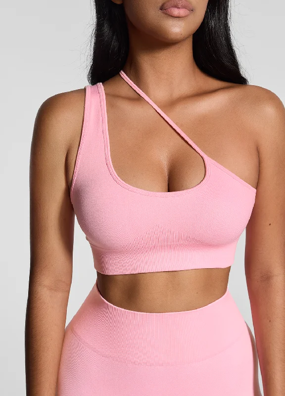 Low-impact sports bra – Ideal for low-intensity activities such as yoga or walking, providing light support.Asymmetrical Sports Bra