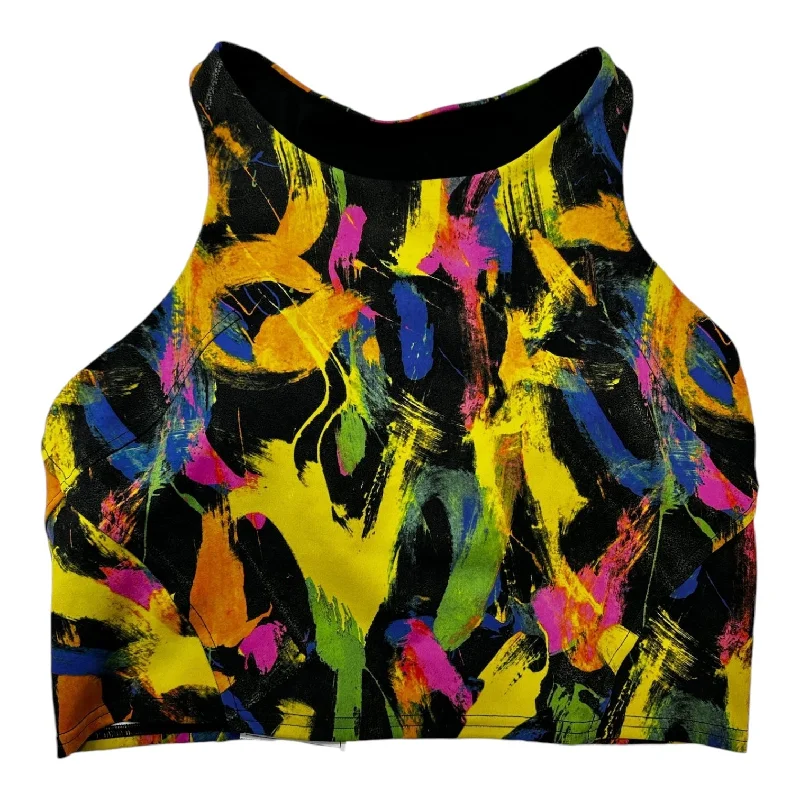 Back-closure sports bra – Sports bra with a hook-and-eye closure at the back for adjustable fit and ease of wear.Athletic Bra By Lululemon In Multi-colored, Size: L