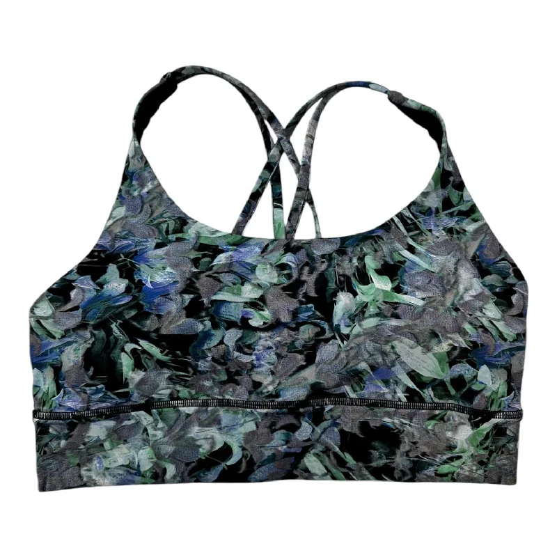 V-neck sports bra – Sports bra with a V-shaped neckline for a flattering and comfortable fit.Athletic Bra By Lululemon In Multi-colored, Size: S