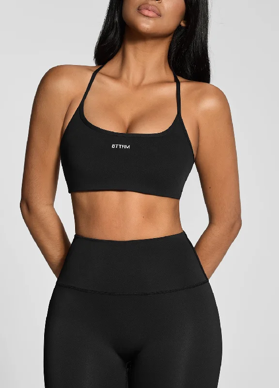 Compression tank sports bra – Combination of a tank top and sports bra, providing full coverage and support for the upper body.Slim Strap Sports Bra