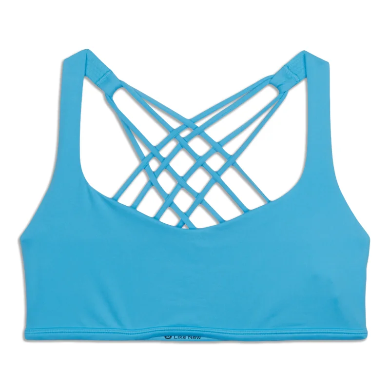 Vegan sports bra – Sports bra made from eco-friendly, cruelty-free materials, suitable for ethical consumers.Free To Be Bra - Wild - Resale