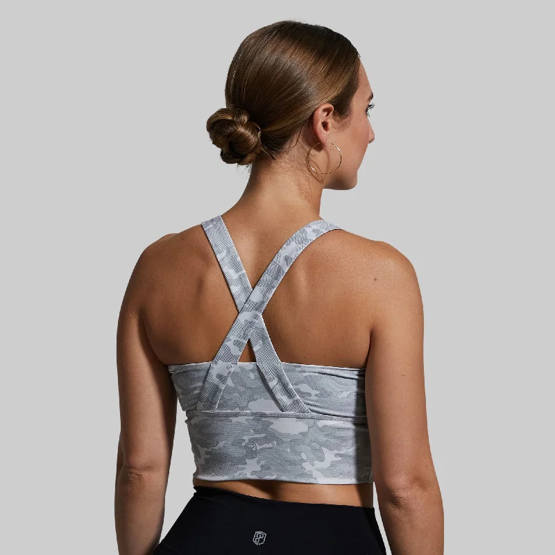 Low-impact sports bra – Ideal for low-intensity activities such as yoga or walking, providing light support.Intensity Sports Bra (Avalanche)