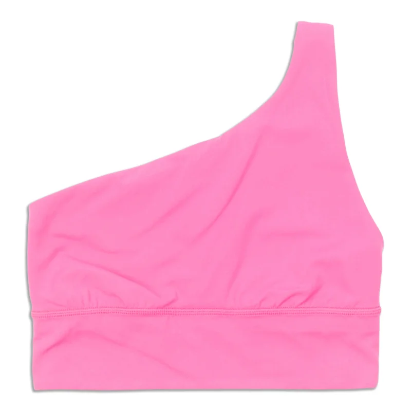 Push-up sports bra – Sports bra with added padding or structure to lift and shape the bust, providing extra support.lululemon Align™ Asymmetrical Bra - Resale