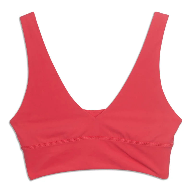 Breathable sports bra – Sports bra made from lightweight, moisture-wicking fabrics to keep the body cool and dry.lululemon Align™ V-Neck Bra - Resale