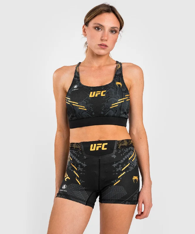 Maternity sports bra – Sports bra designed for pregnant women, offering extra support and flexibility for changing bodies.UFC Adrenaline by Venum Authentic Fight Night Women’s Sports Bra - Champion