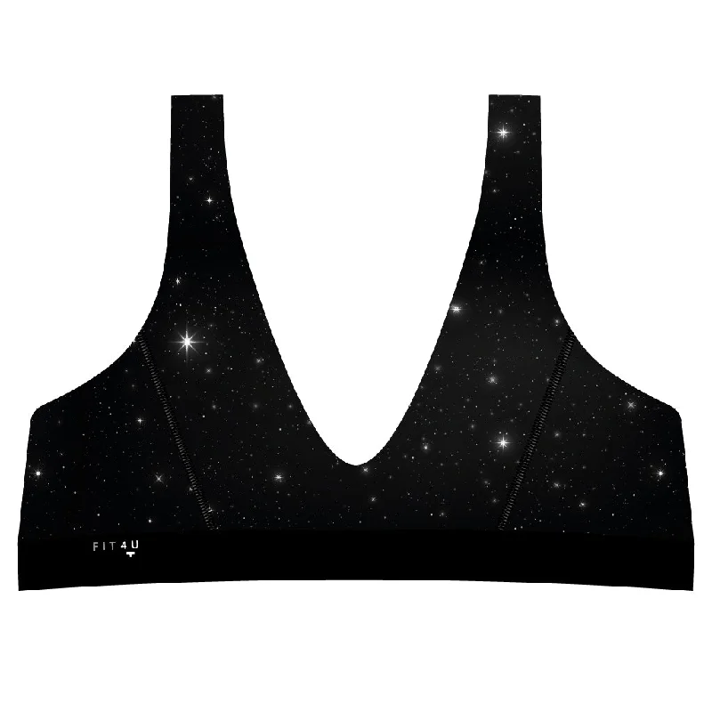 Seamless sports bra – Sports bra made without seams for a smooth, chafe-free fit.Everyday Wireless Bra - Midnight Sky - MTF lingerie