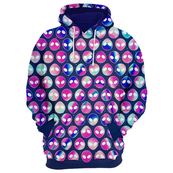 Puffer hoodie – Hoodie with a padded or quilted design, offering more insulationAlien Dream Hoodie