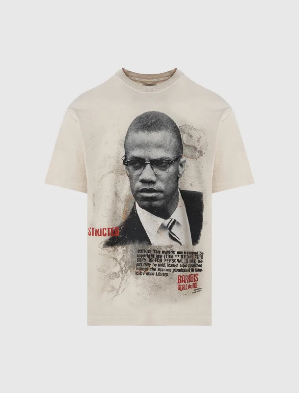 Pima cotton – Soft, high-quality cotton for a luxurious feelMALCOLM X PORTRAIT TEE