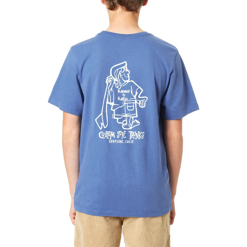 Banded hem – T-shirt with a stitched or elastic band at the bottomBoy's (8-16) K-Man S/S T-Shirt