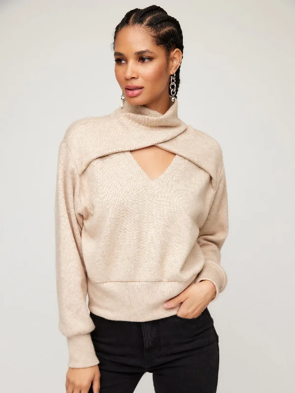 Waffle knit – Textured knit resembling a waffle patternCaly Sweatshirt