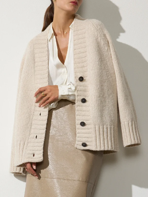 Cashmere – Luxurious, soft wool from goatsThe Cassian Cardigan