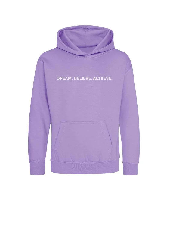 Hooded sweatshirt – Sweatshirt with an attached hood for extra warmth and styleDream. Believe. Achieve Hoodie