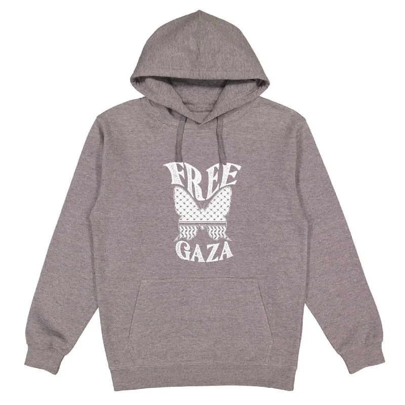 Graphic hoodie – Hoodie with printed designs, logos, or artworkGaza Butterfly Hoodie