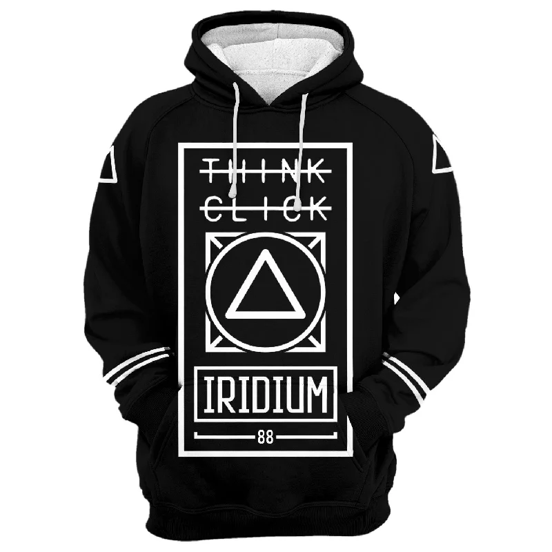 Hooded sweatshirt – Sweatshirt with an attached hood for extra warmth and styleIridium Hoodie