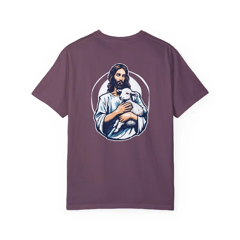 Cap sleeve – Short sleeve that covers only the shoulderJesus And Lamb WYCD T-shirt